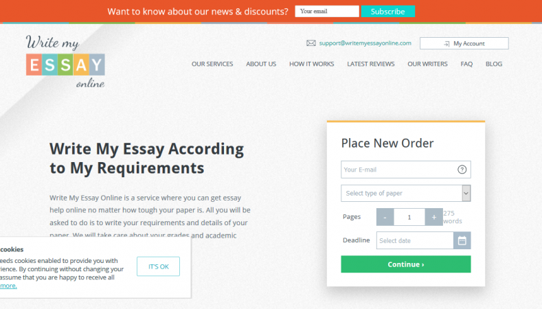 First writing service First writing service