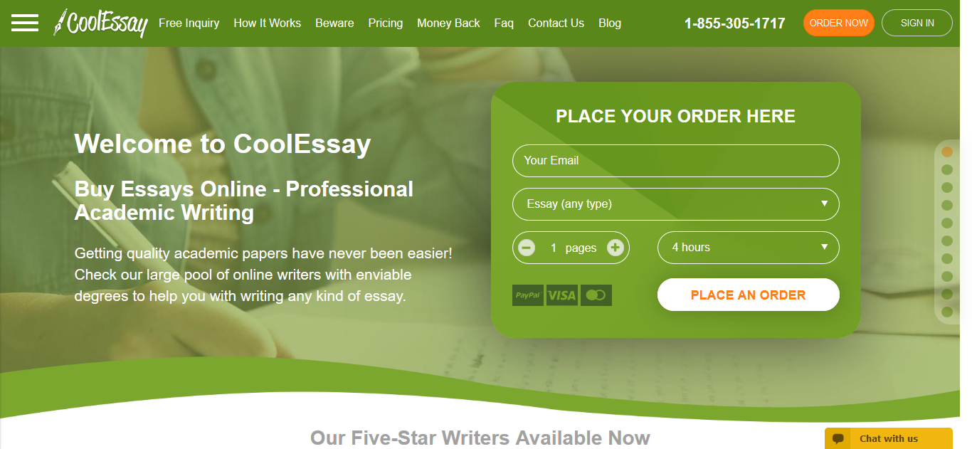 First writing service First writing service